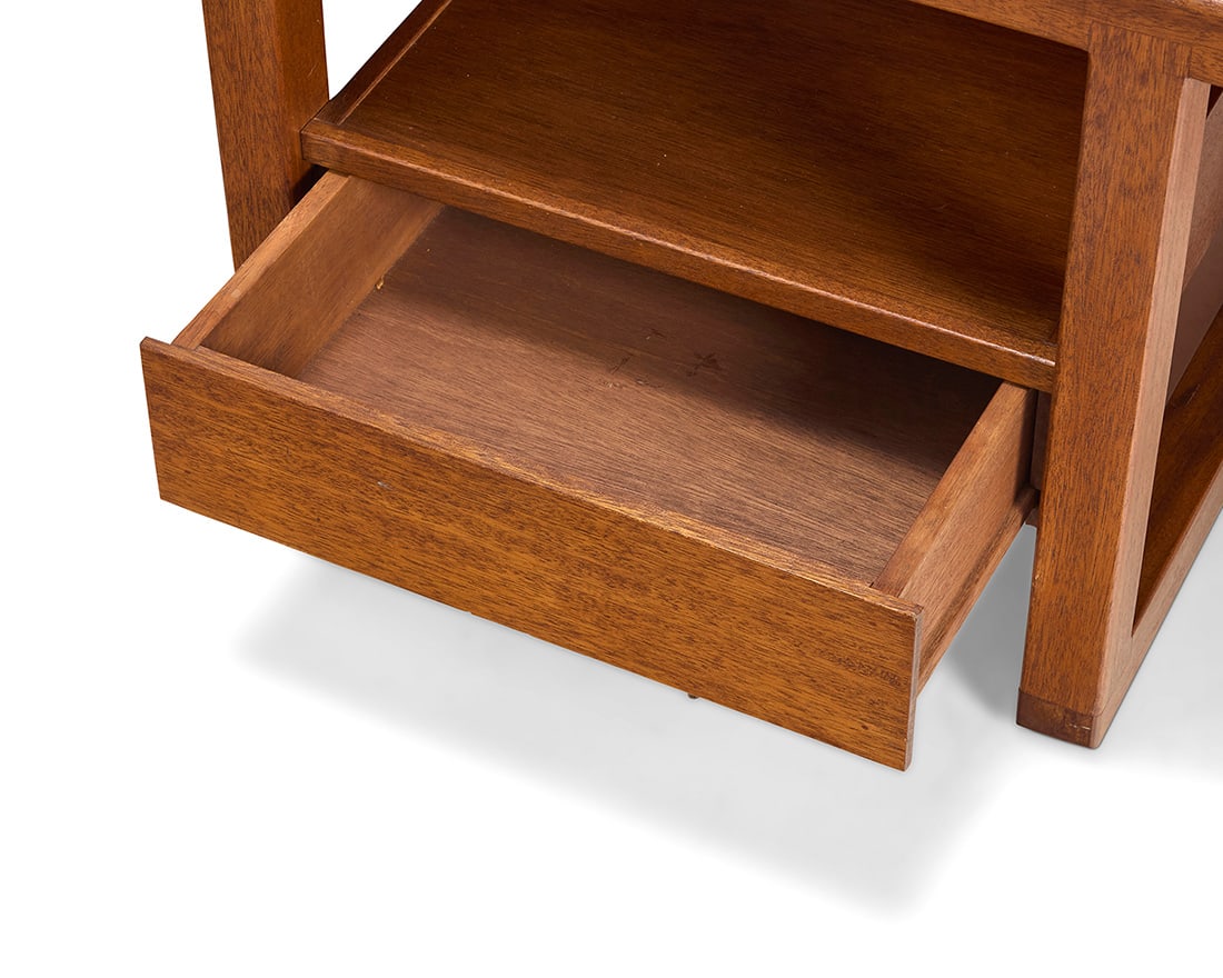 A William Richardson coffee table and two nesting tables - 5