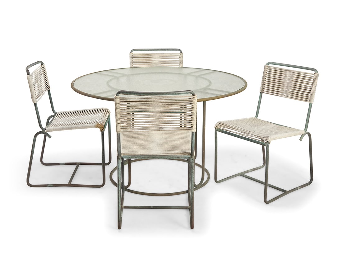 Walter Lamb (1900-1989), A patio dining set for Brown Jordan, mid-20th century (1 of 9)