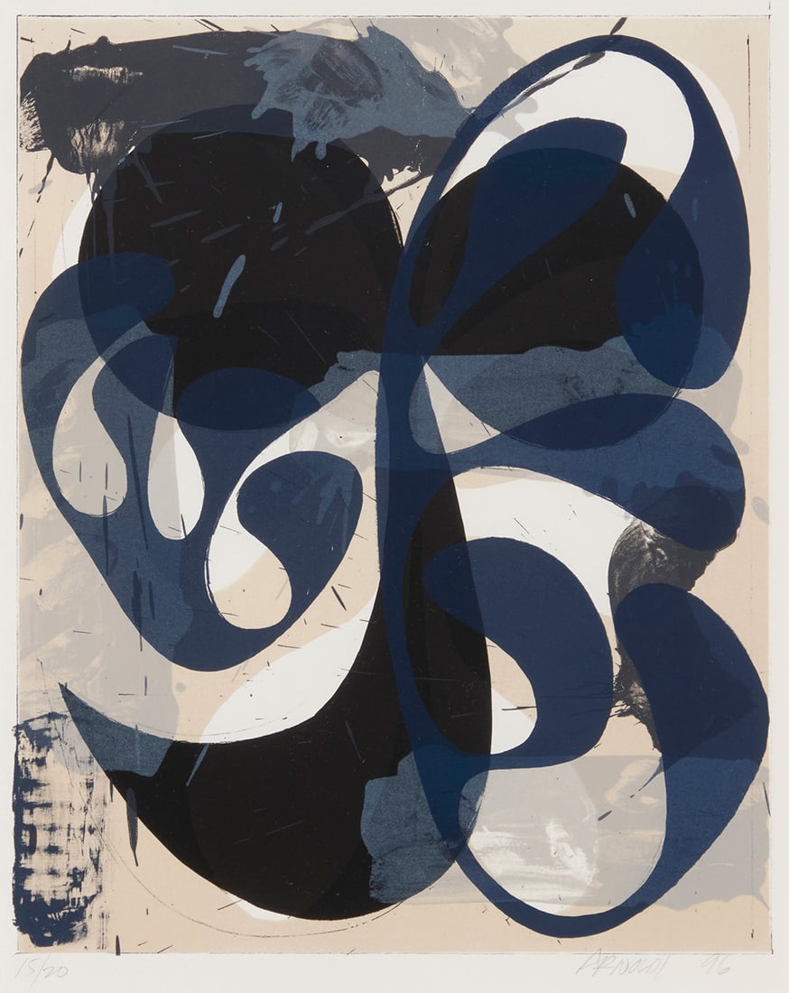 Charles "Chuck" Arnoldi (b. 1946), "Venice #2," 1996 (1 of 7)