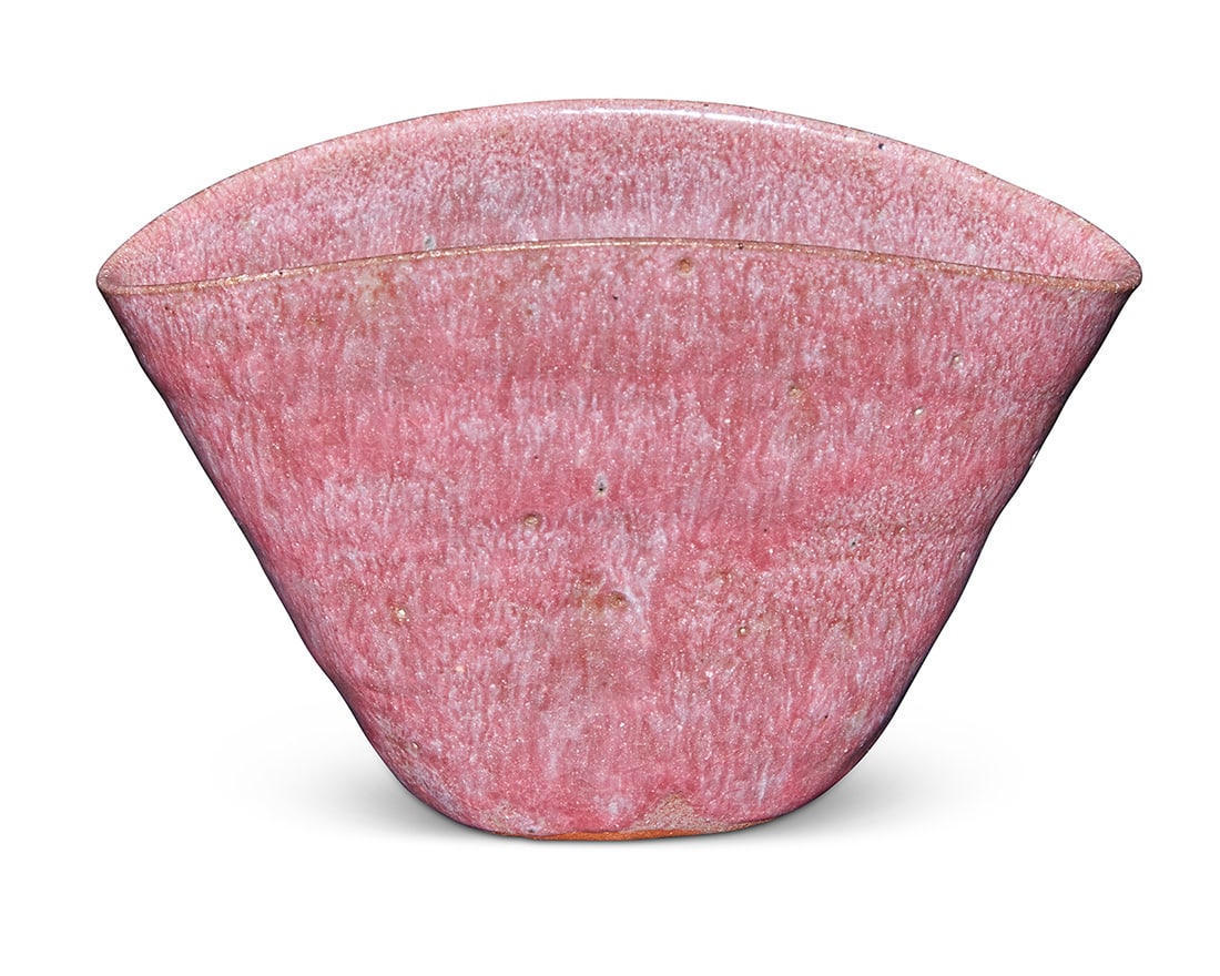 Beatrice Wood (1893-1998), A glazed earthenware vessel, mid-20th century: Beatrice Wood (1893-1998) A glazed earthenware vessel, mid-20th century Signed to underside: BEATO 3.75" H x 5.75" W x 2.75" D Provenance: Private collection, Ojai, CA, acquired circa 1950s and