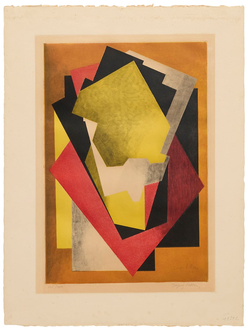 Jacques Villon (1875-1963), "Composition," 1927 - 2
