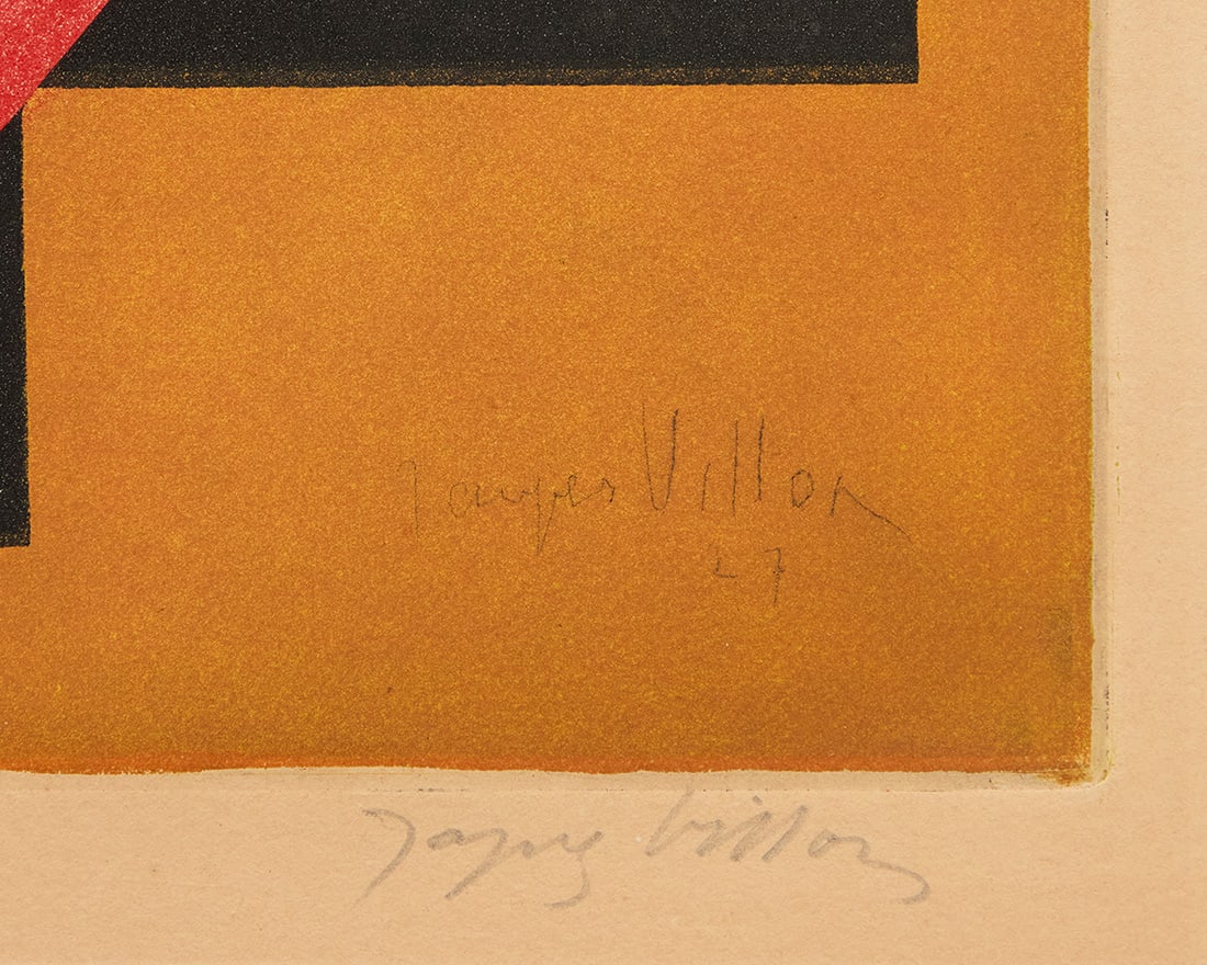 Jacques Villon (1875-1963), "Composition," 1927 - 3