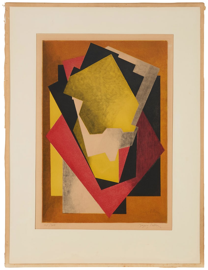 Jacques Villon (1875-1963), "Composition," 1927 - 6