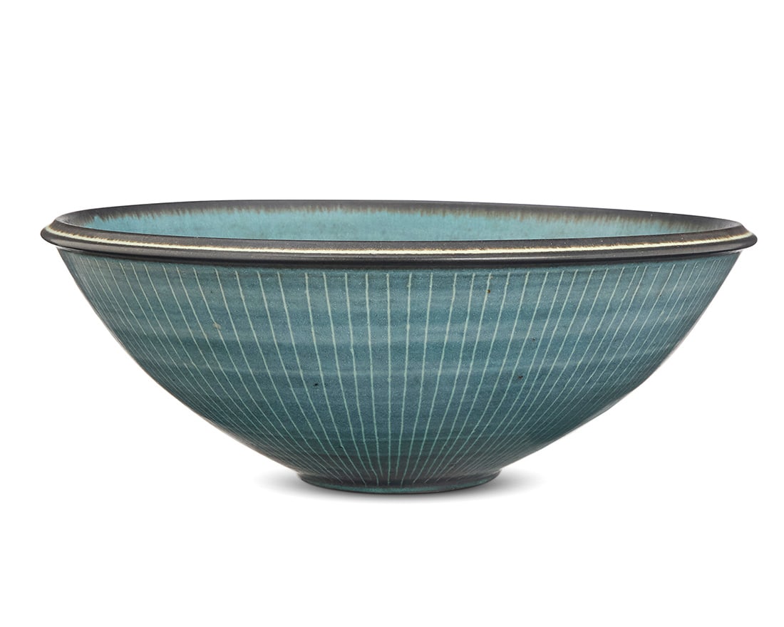 Harrison McIntosh (1914-2016), A glazed stoneware bowl, mid-20th century (1 of 6)