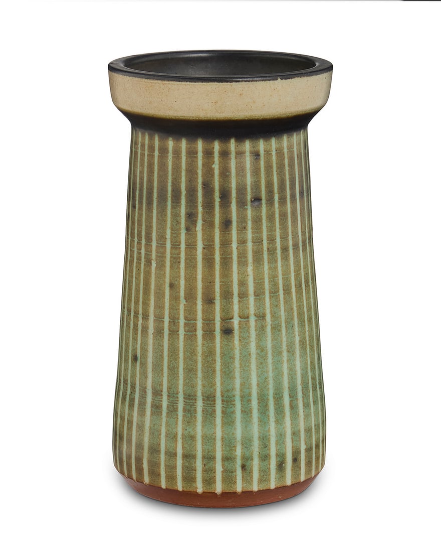 Harrison McIntosh (1914-2016), A glazed stoneware vase, mid-20th century (1 of 6)
