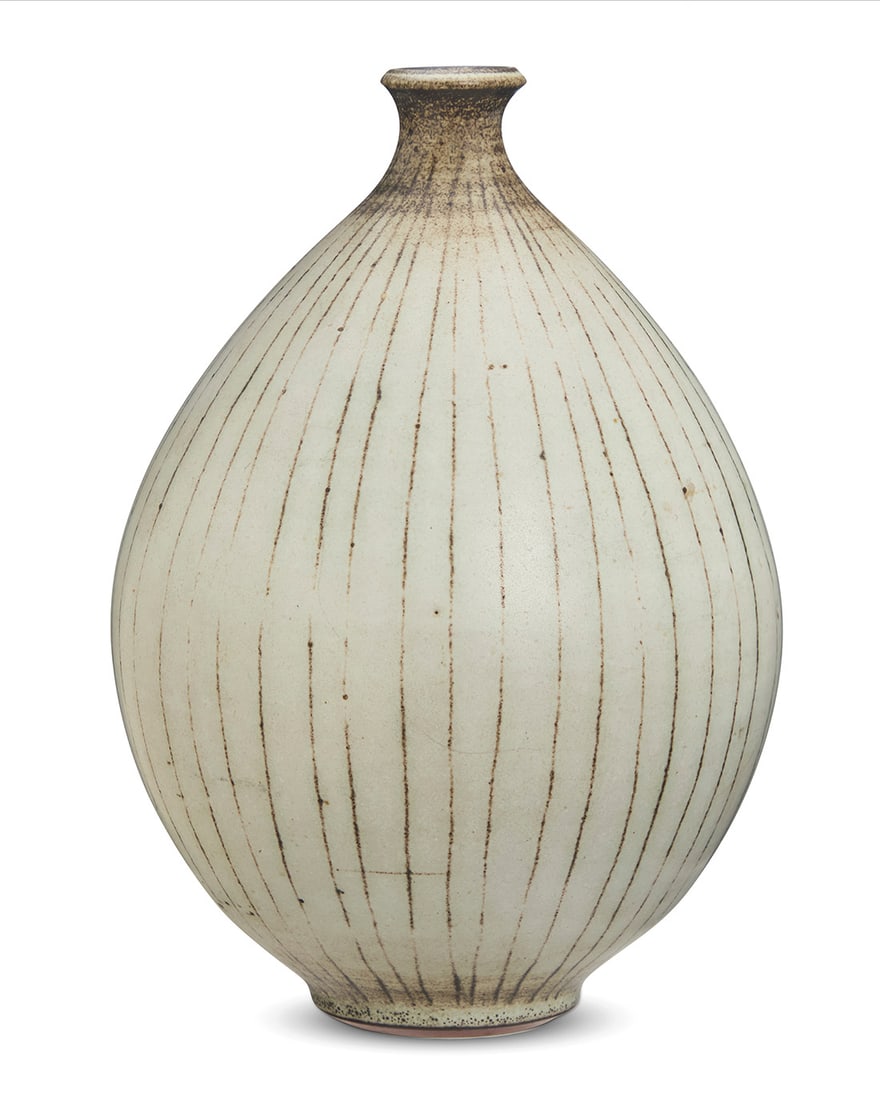 Harrison McIntosh (1914-2016), A glazed stoneware vase, mid-20th century (1 of 5)