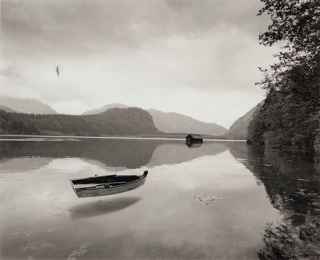 Jerry N. Uelsmann (1934-2022), Untitled, 2000: Jerry N. Uelsmann (1934-2022) Untitled, 2000 Photograph on paper Initialed and dated in pencil on the overmat lower right: J.N.U. 2000 Sight: 10.25" H x 12.5" W Provenance: Private collection,