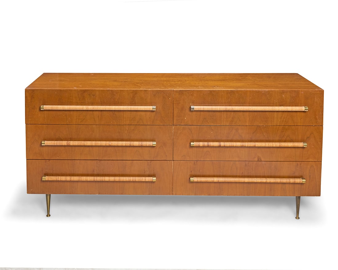 T. H. Robsjohn-Gibbings (1905-1976), A chest of drawers for Widdicomb Furniture Co., mid-20th (1 of 11)