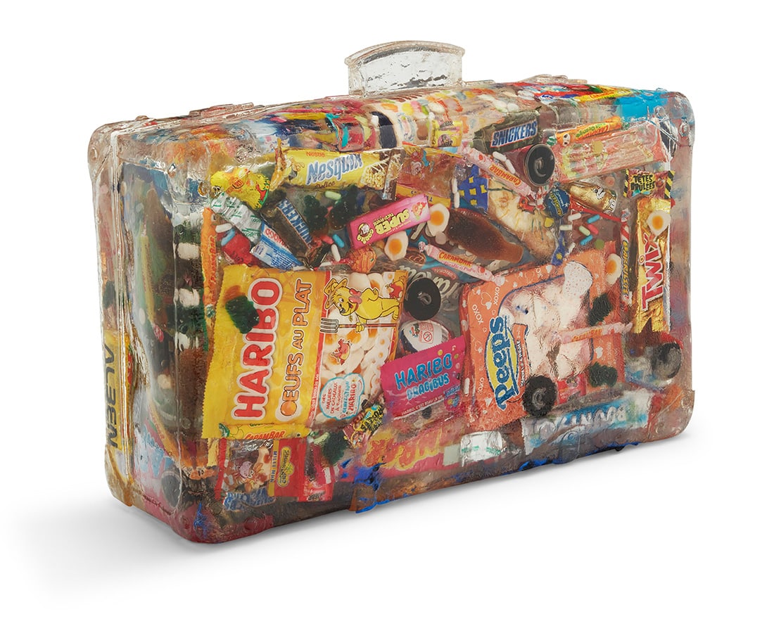 Alben (b. 1973), Suitcase with candy - 2