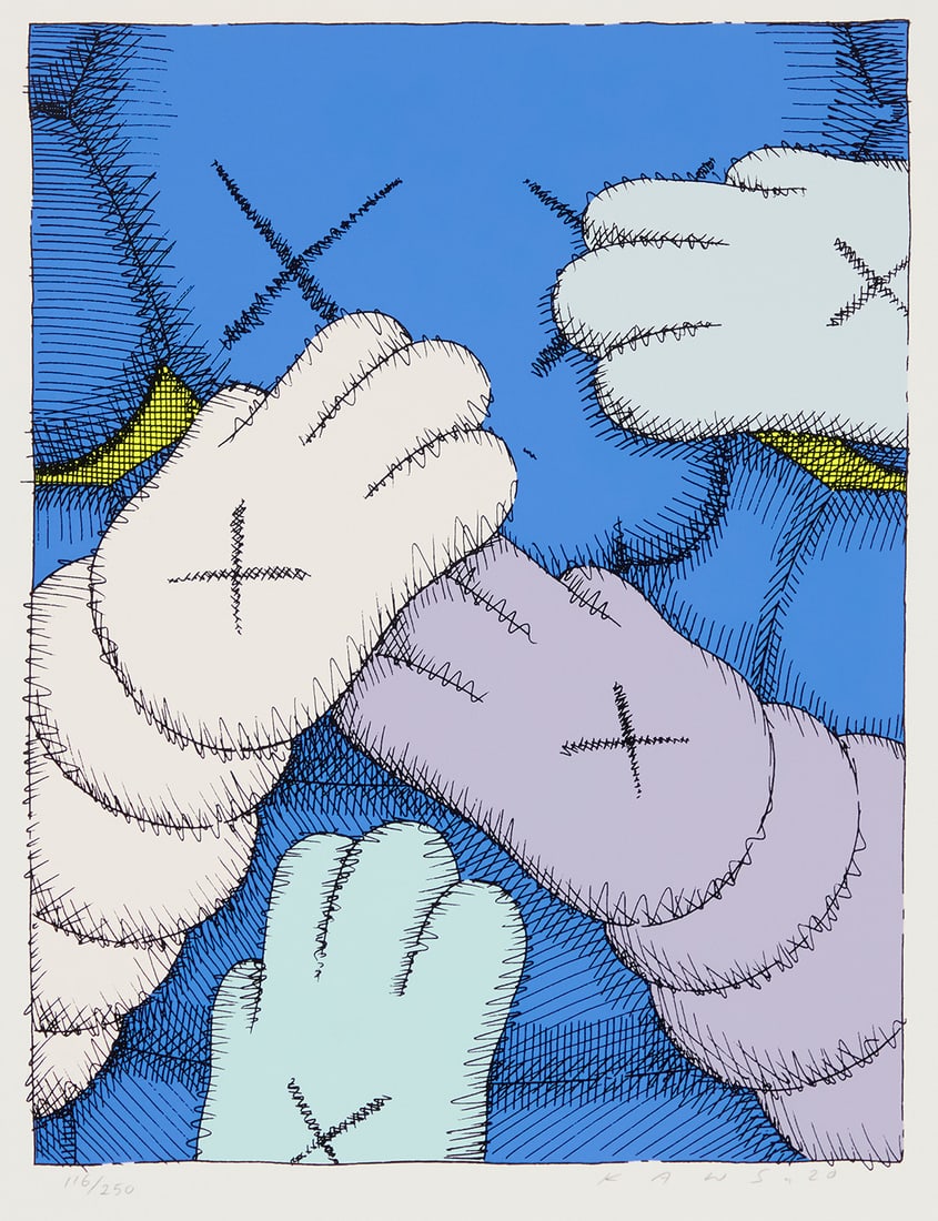 KAWS (b. 1974), Untitled, one plate from the "Urge" portfolio, 2020 (1 of 6)