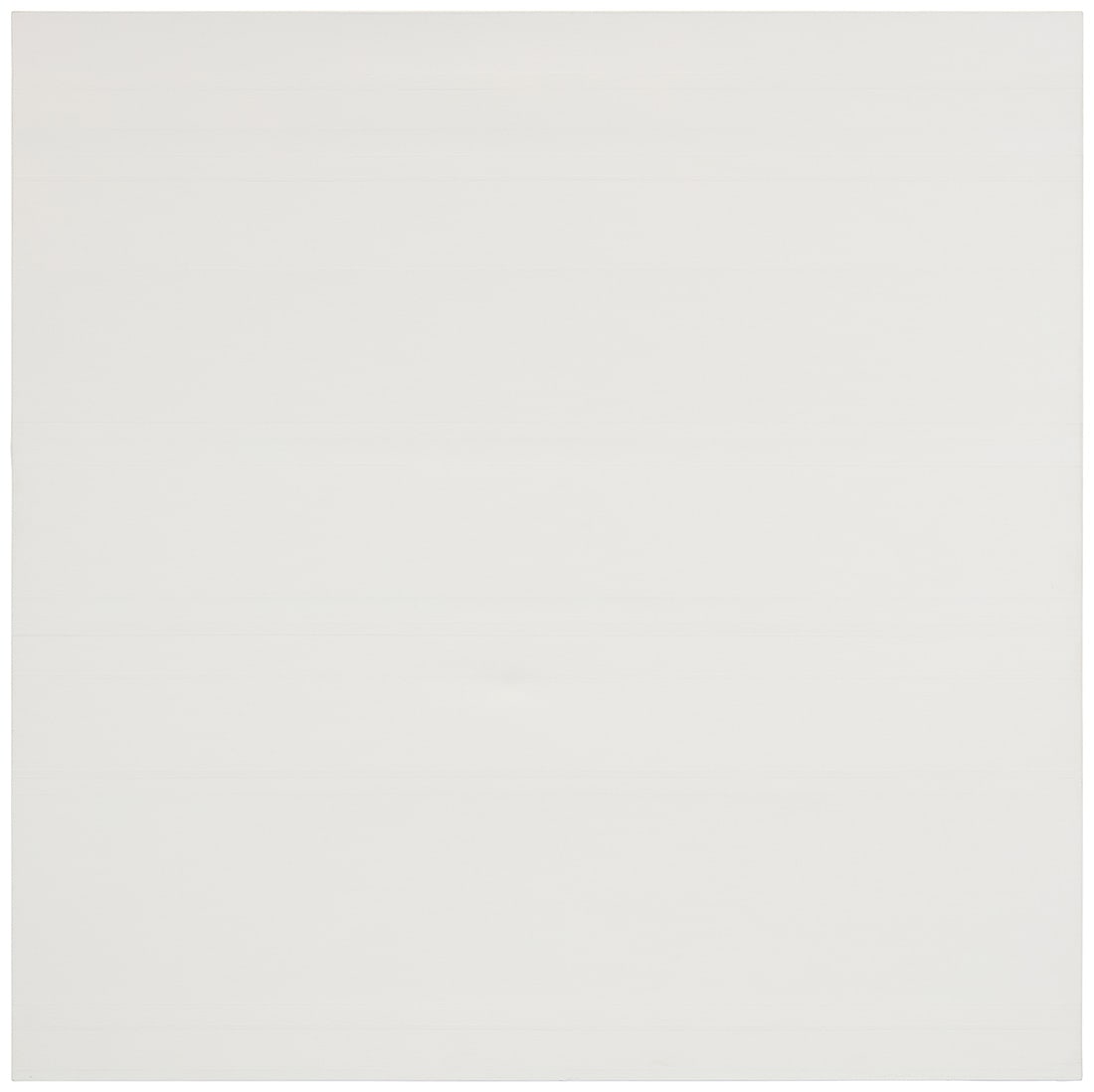 Chris Classen (20th/21st Century), White Painting, 2002: Chris Classen (20th/21st Century) White Painting, 2002 Acrylic on canvas Signed and dated with an extended, stylized letter on the verso: C. 02; signed again in the same manner and dated 6/20/02 on