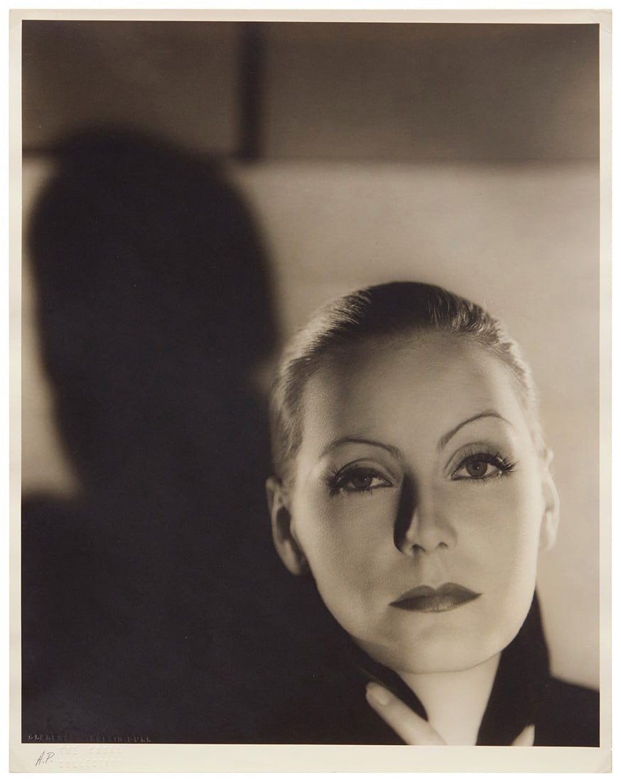 Clarence Sinclair Bull (1895-1979), "Mata Hari" (Greta Garbo), 1932: Clarence Sinclair Bull (1895-1979) "Mata Hari" (Greta Garbo), 1932 Gelatin silver print on paper An artist's proof aside from the edition of unknown size With the artist's partial embossed stamp in