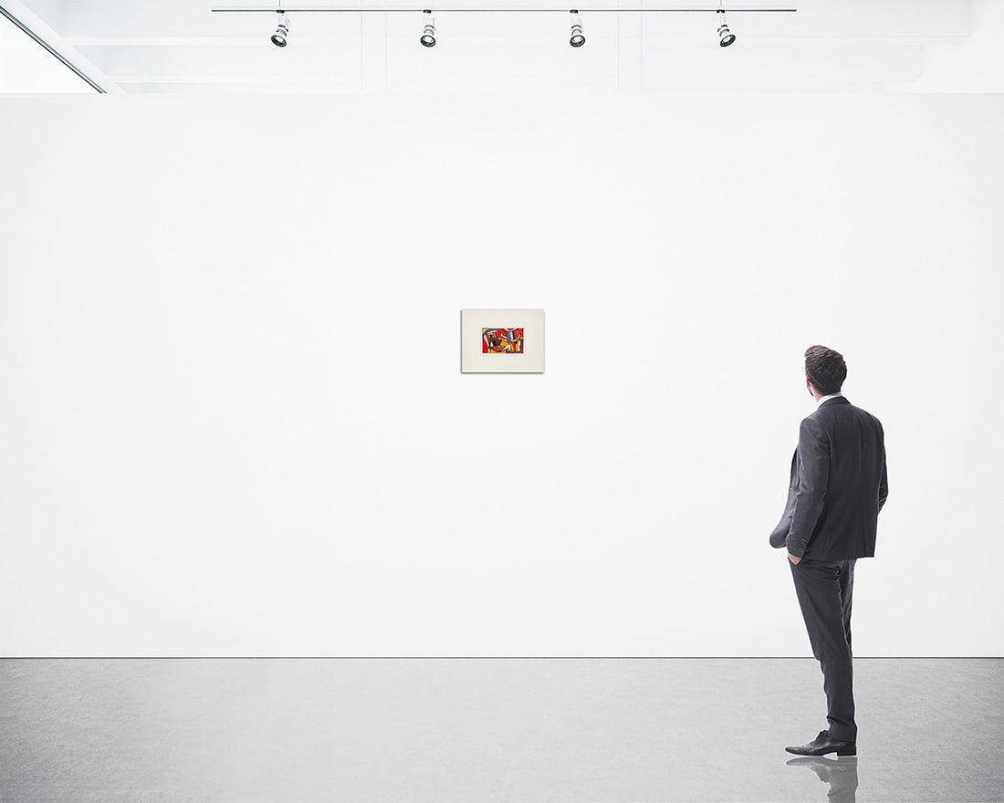 Georges Maurice Cloud (1909-1973), Abstract figural composition - 5