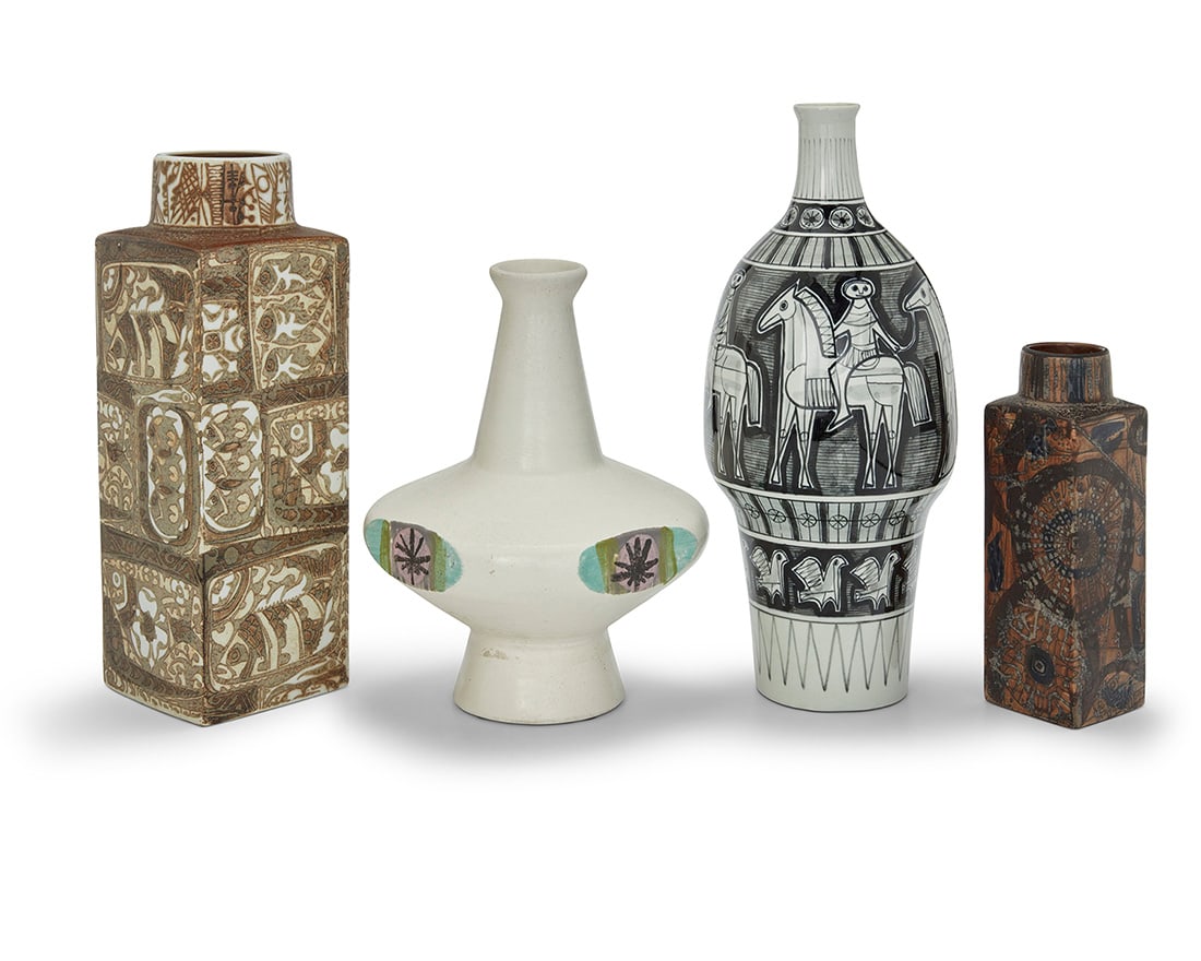 Four Modern ceramic vases (1 of 6)