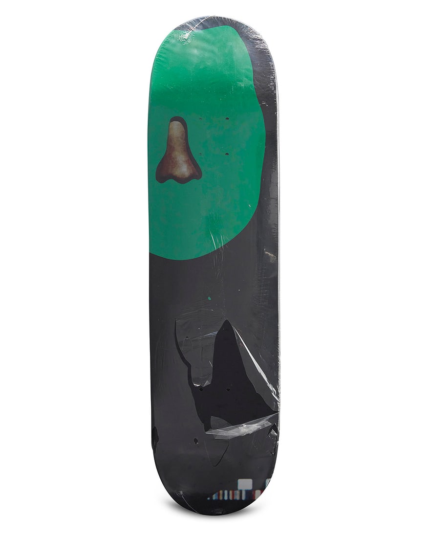 John Baldessari (1931-2020), A Supreme skateboard deck, 2010 (1 of 2)