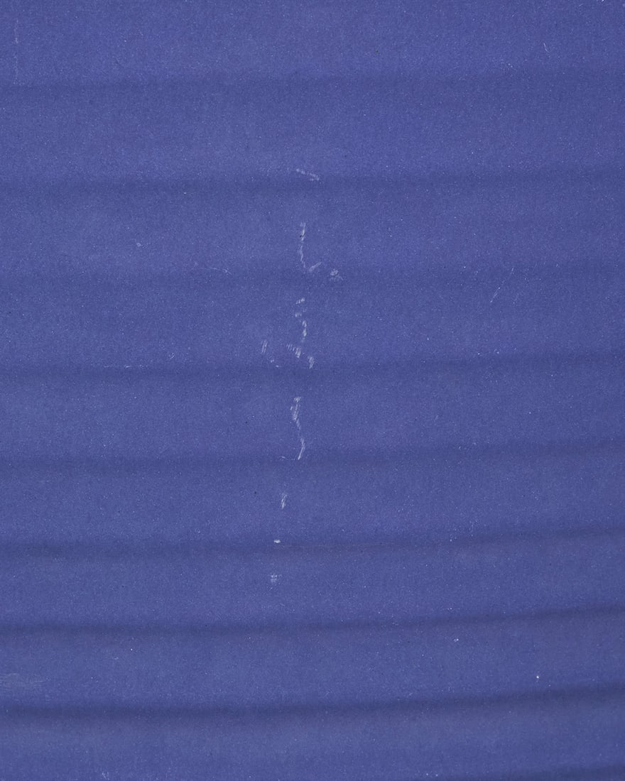 Four Bauer blue glazed pottery ringware planters - 9