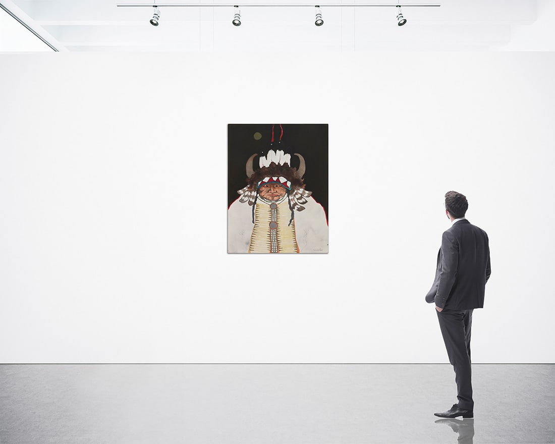 Kevin Red Star (b. 1943, Crow), "Shoots to Kill" - 5