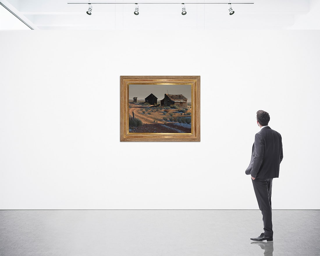 Robert Clifford Rishell (1917-1976), "Cold Shadows" - 6