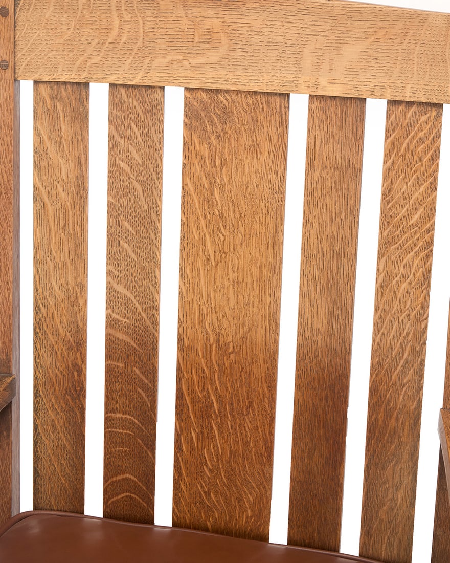 An L. & J. G. Stickley Onondaga rocking chair, no. 751 - 4