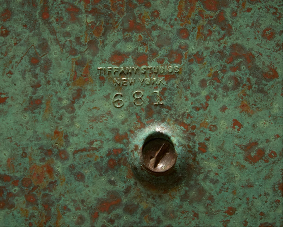 A Tiffany Studios floor lamp - 8