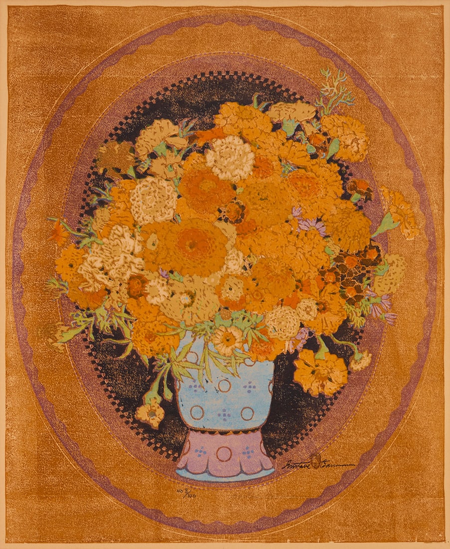 Gustave Baumann (1881-1971), "Marigolds," 1916 (1 of 13)