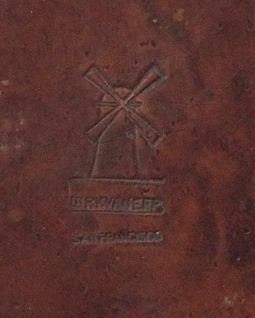 A Dirk van Erp hammered copper vase - 5