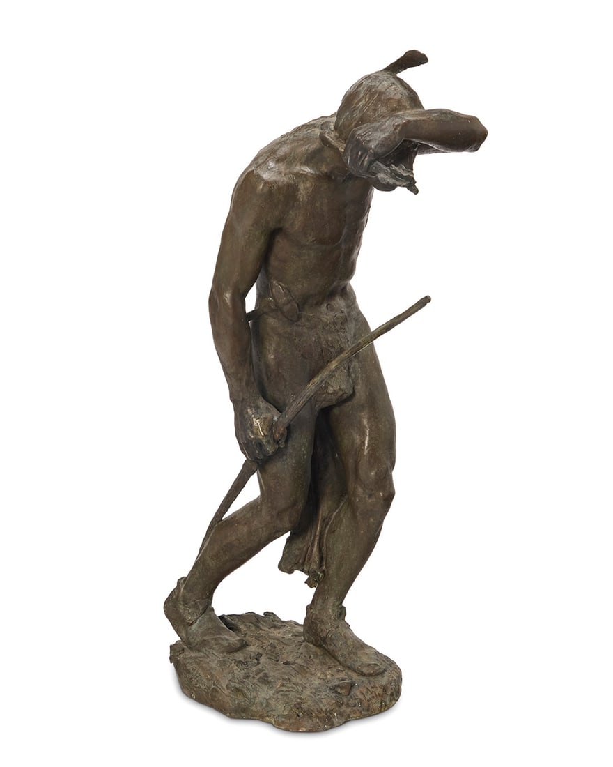 Edward Berge (1876-1924, American), "On the Trail," circa 1918 (1 of 8)