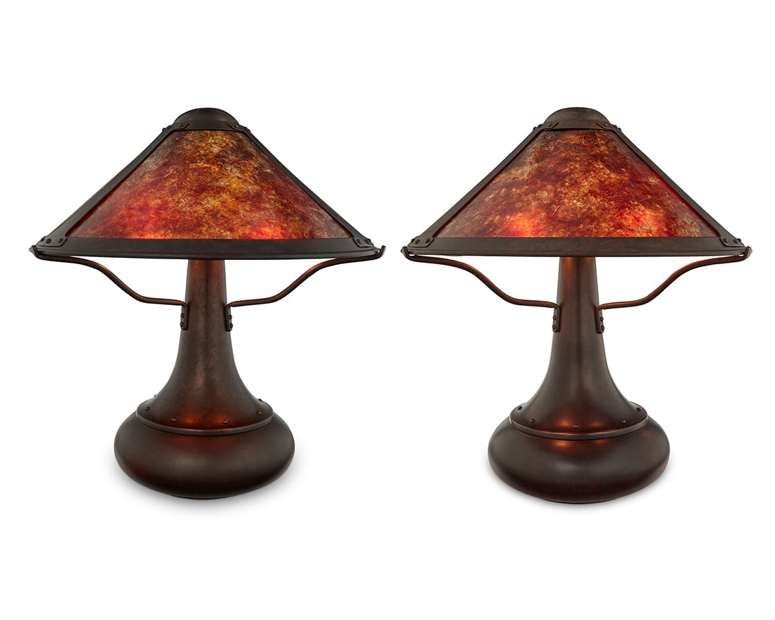 A pair of Mica Lamp Co. table lamps (1 of 11)