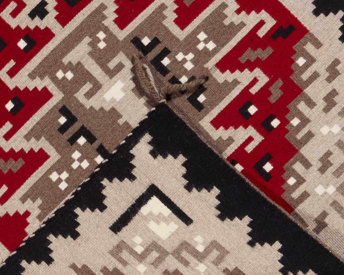 Two small Navajo Ganado textiles - 3