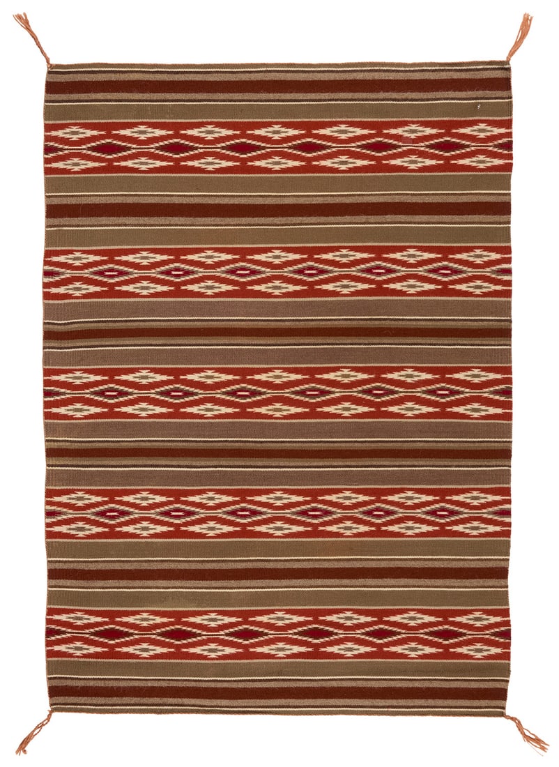 A Blanche Hale Navajo Wide Ruins textile (1 of 3)