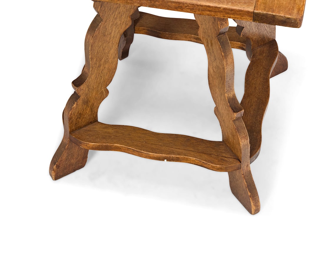 Three California tile top side tables - 10