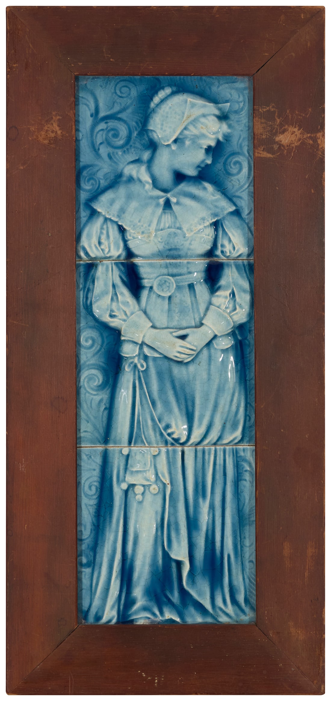 Two American Encaustic Tiling Co. glazed ceramic panels - 3