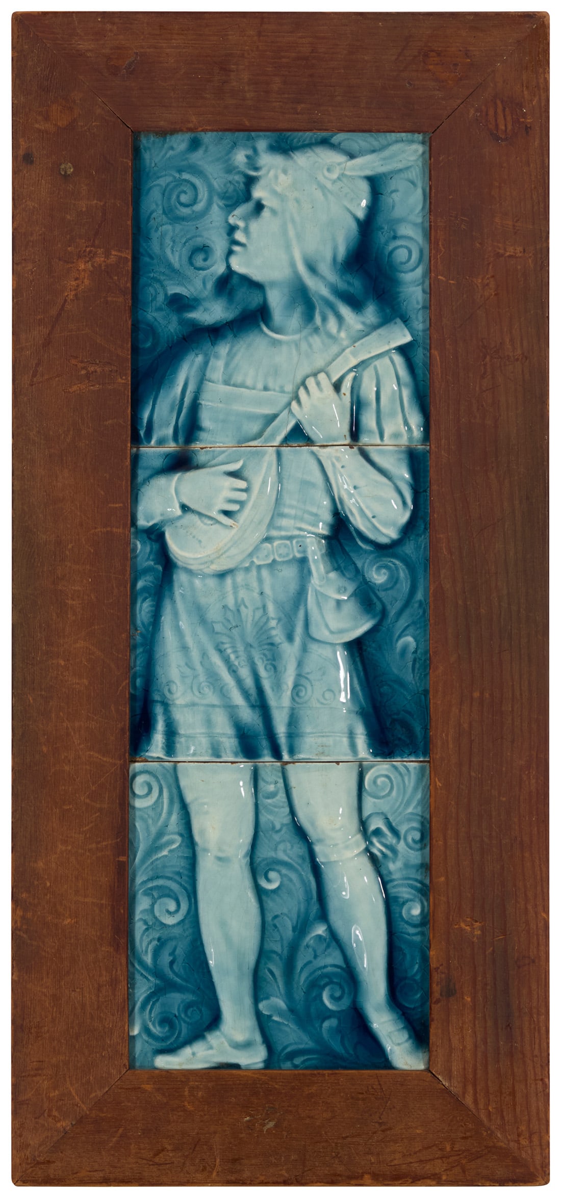 Two American Encaustic Tiling Co. glazed ceramic panels - 6