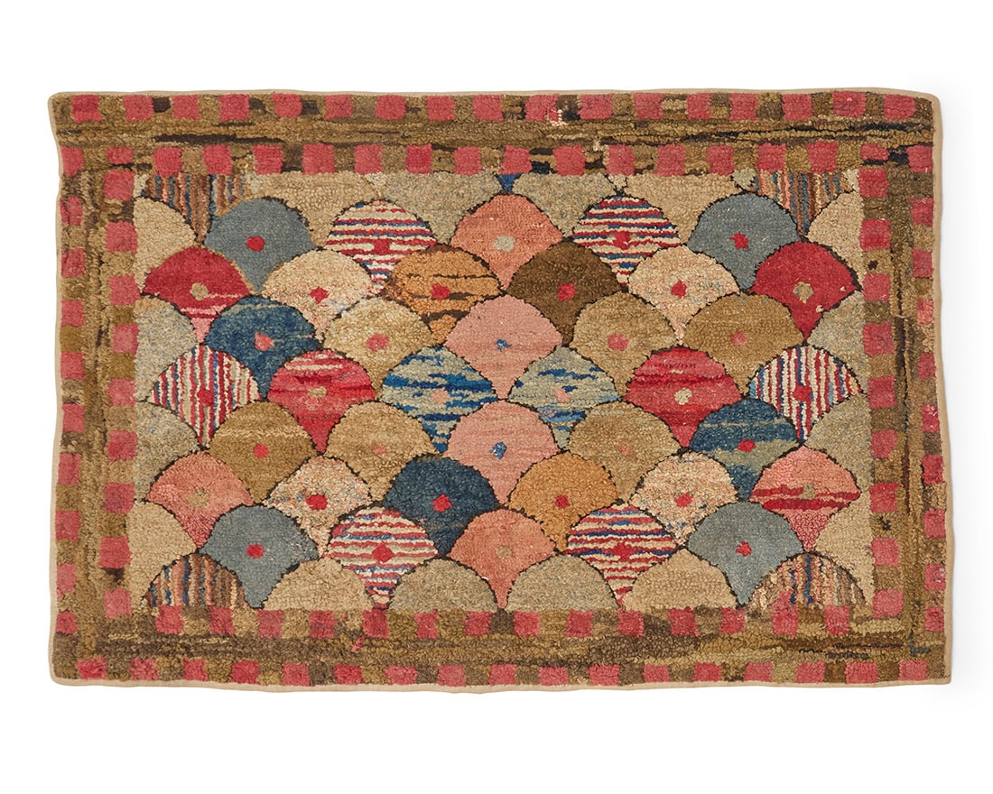 Two American hooked rugs - 2