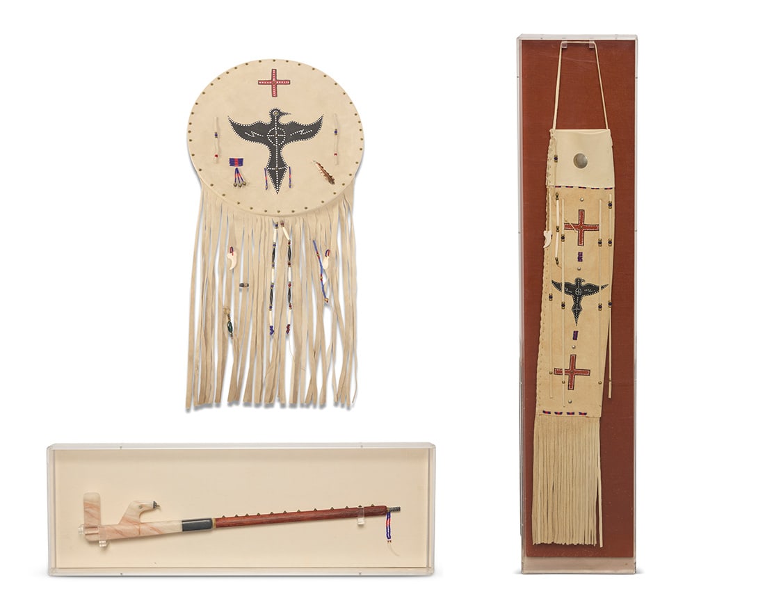 John Redtail Freesoul (b. 20th century, Cheyenne-Arapaho), A group of Cheyenne-Arapaho custom-made (1 of 16)