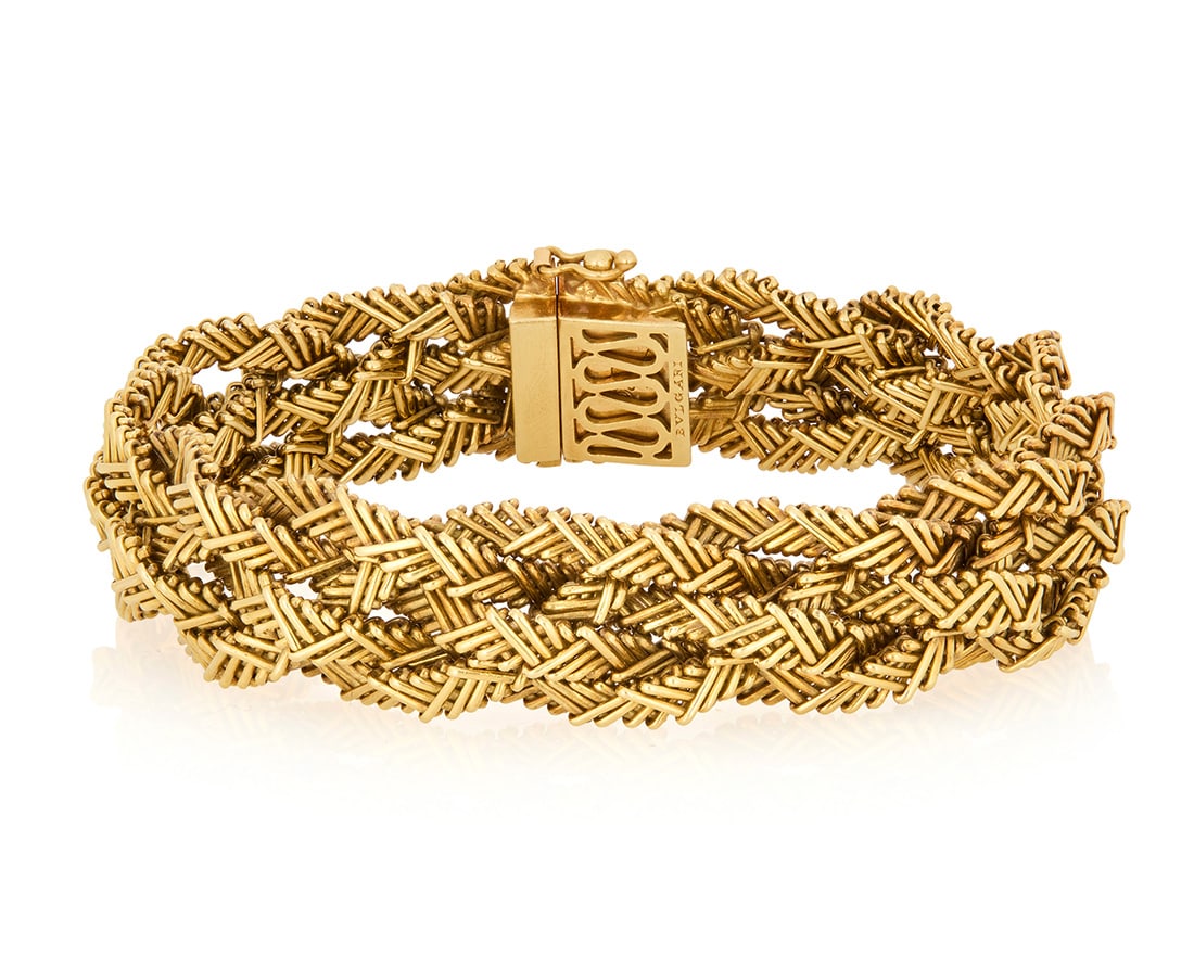 Bulgari: An 18K Gold Bracelet (1 of 3)