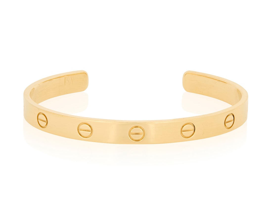 Cartier: An 18K Gold Love Cuff (1 of 3)