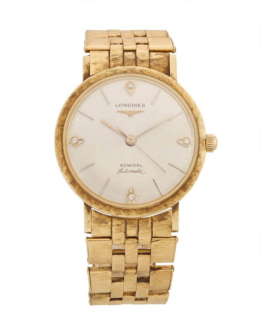 Longines: A 14K Gold 'Admiral' Watch (1 of 3)