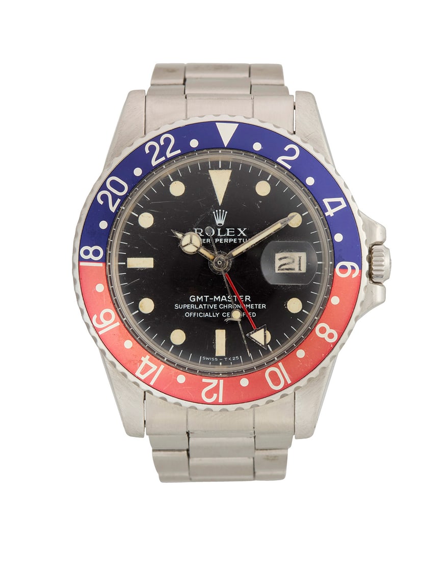 Rolex: A Stainless-Steel 'GMT-Master' Watch (1 of 3)