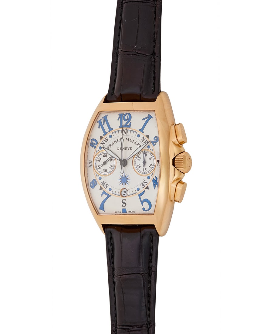 Franck Muller: An 18K Rose Gold 'Mariner Chronograph' Watch (1 of 4)