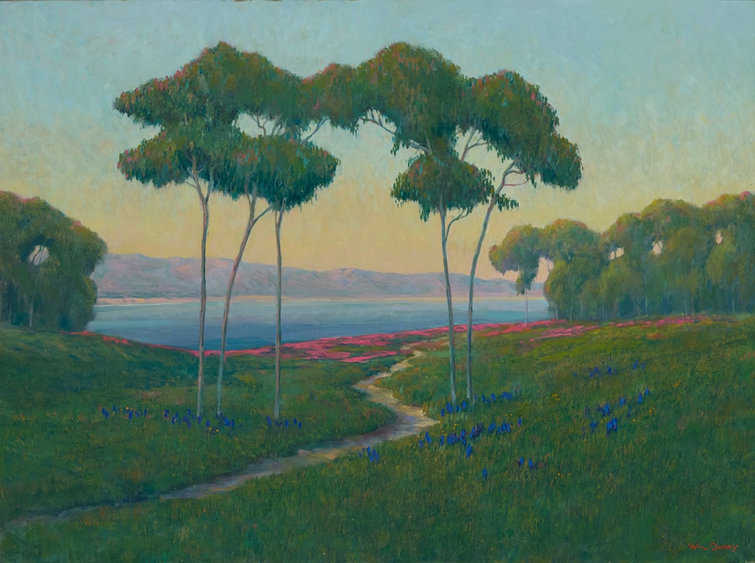 William Dorsey (1942-2019), Path through a seaside landscape (1 of 5)