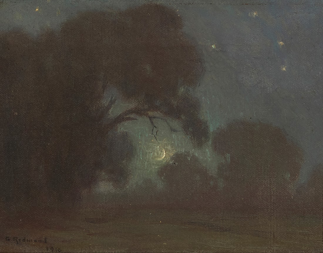 Granville Redmond (1871-1935), "New Moon" (Laguna Beach), 1910 (1 of 7)