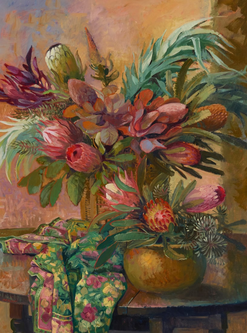 Meredith Brooks Abbott (b. 1938), "Protea," 1992 (1 of 6)