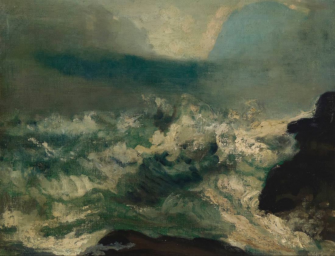 Arthur Bowen Davies (1862-1928), "Hanging Clouds," 1899 (1 of 7)