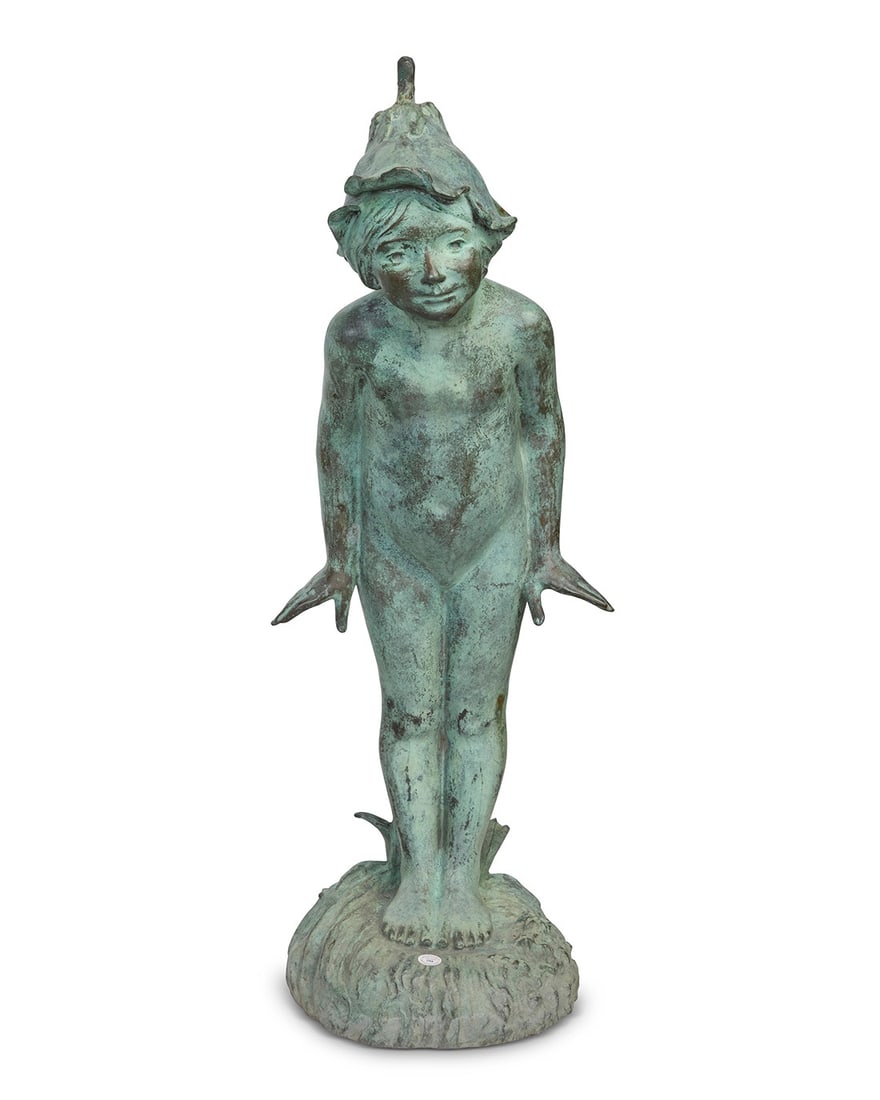 Edward Berge (1876-1924), "Wild Flower," modeled 1909, cast 1912 (1 of 7)