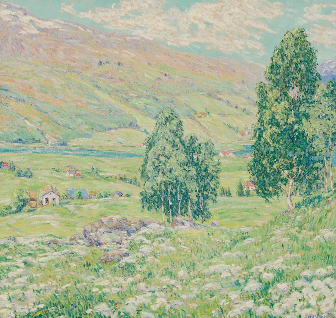 William Henry Singer Jr. (1868-1943), "A Bit of River and Fjord," 1920 (1 of 7)