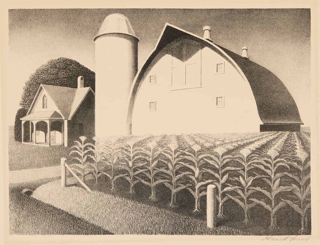 Grant Wood (1891-1942), "Fertility," 1939 (1 of 7)
