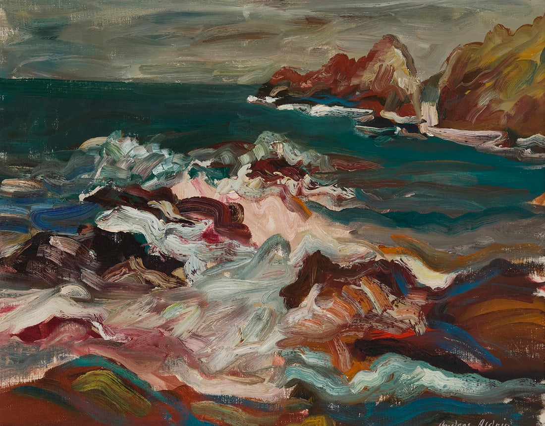 Anders Aldrin (1889-1970), California coast (1 of 8)