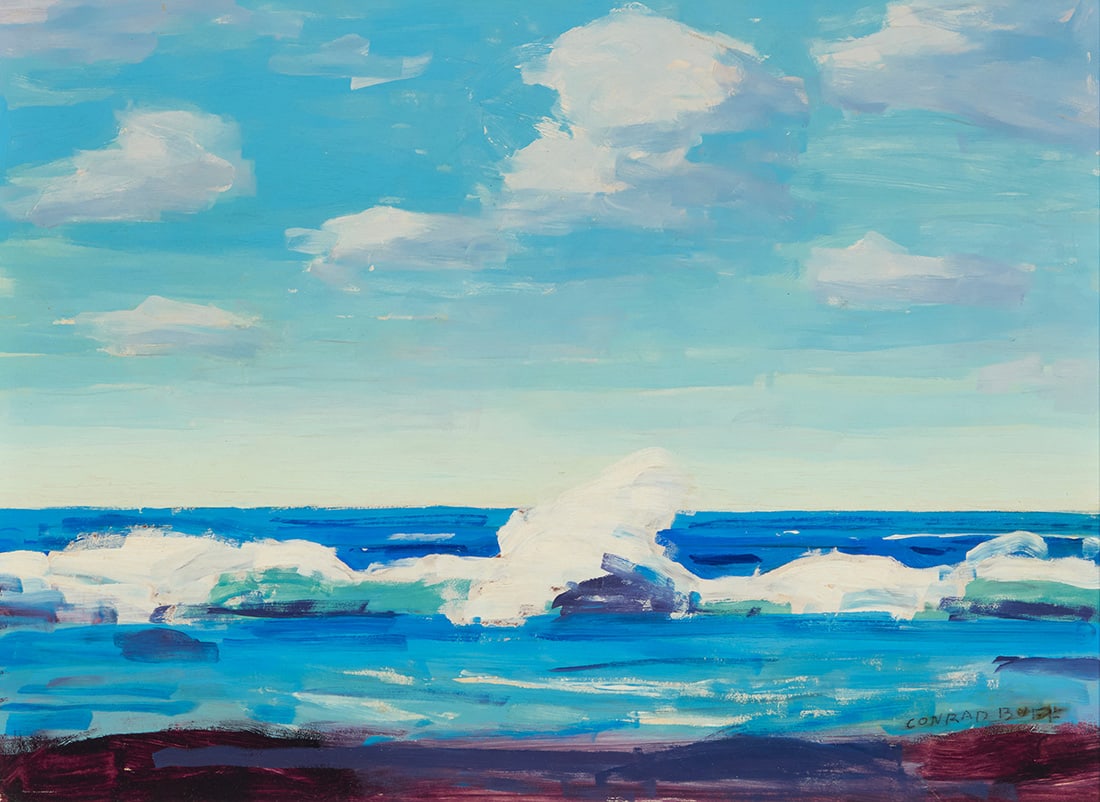 Conrad Buff (1886-1975), Seascape (1 of 5)