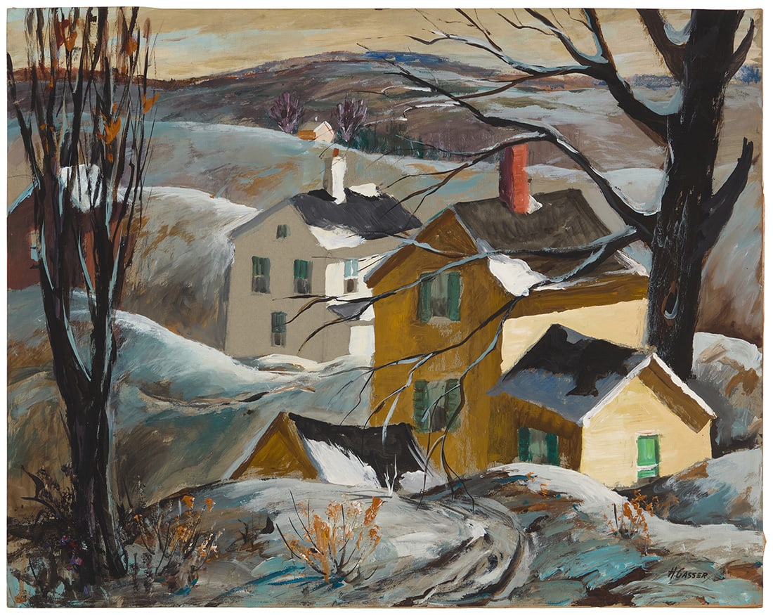 Henry Gasser (1909-1981), "Country Hills" (1 of 7)